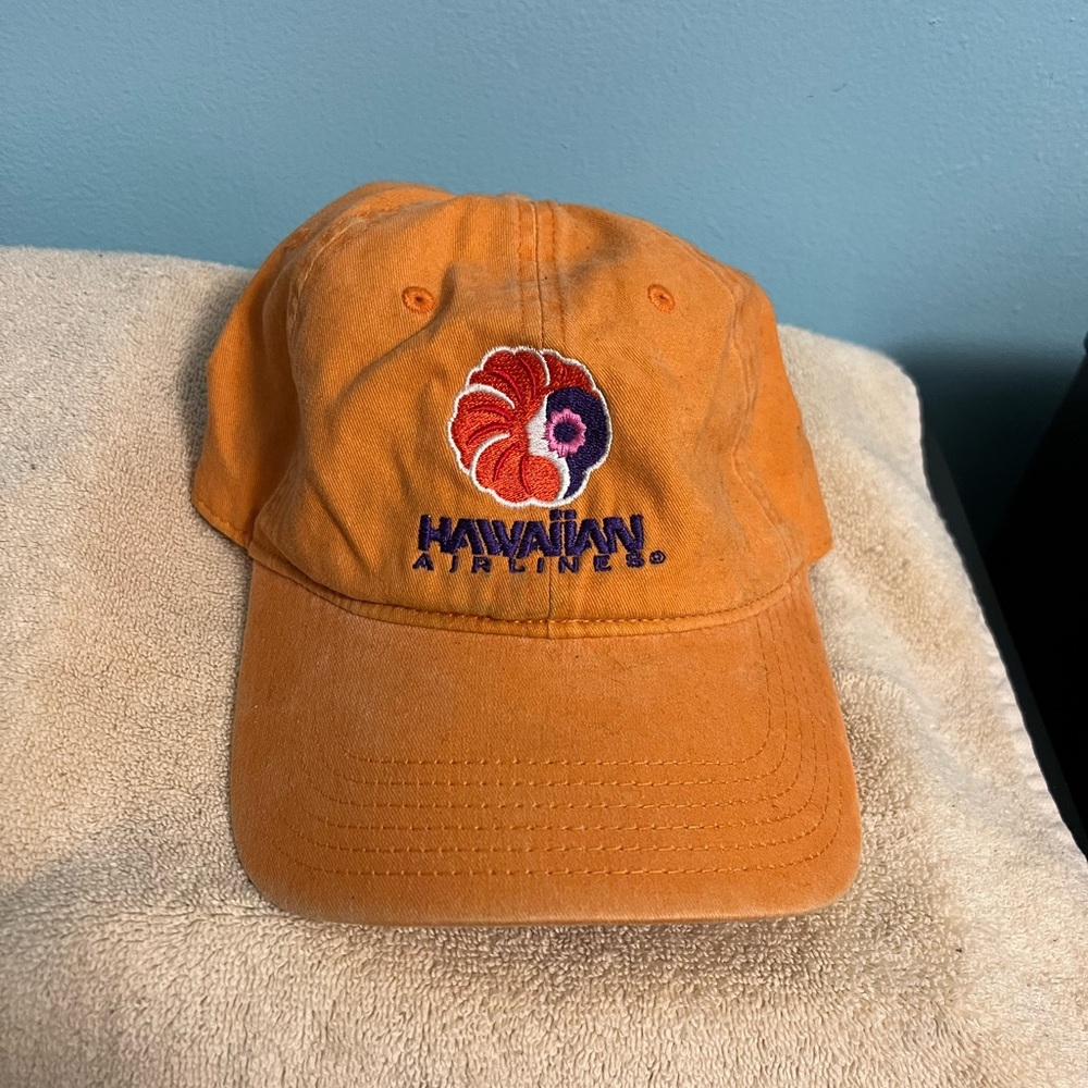Vintage Orange Cap by Malibu Shirts